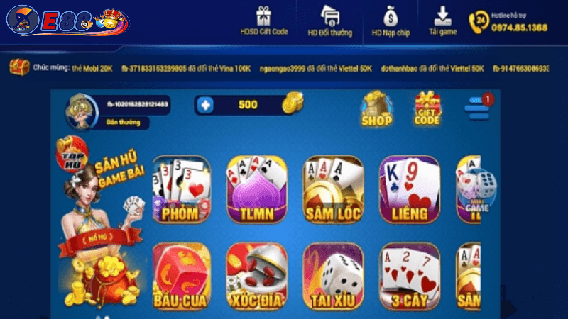 trải nghiệm chơi bài online